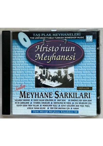 Hristo'nun Meyhanesi Meyhane Şarkıları (Cd)