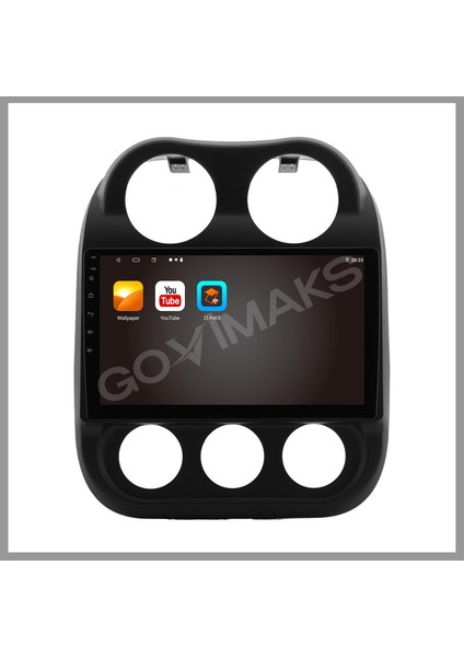 Jeep Compas 2010-2016 4 GB Ram 64 GB Hafıza Androıd Multımedıa Teyp