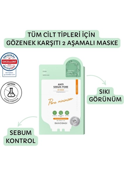 Dx Mask Anti Sebum Pore ( Sebum Kontrol Maske)