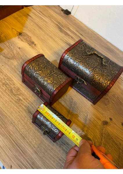 3 Lü Dekoratif Sandık indirimleri