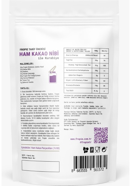Chef Ham Kakao Nibi 100 gr