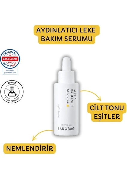 Alpha Radiance Glow Serum ( Aydınlatıcı Leke Bakım Serum)