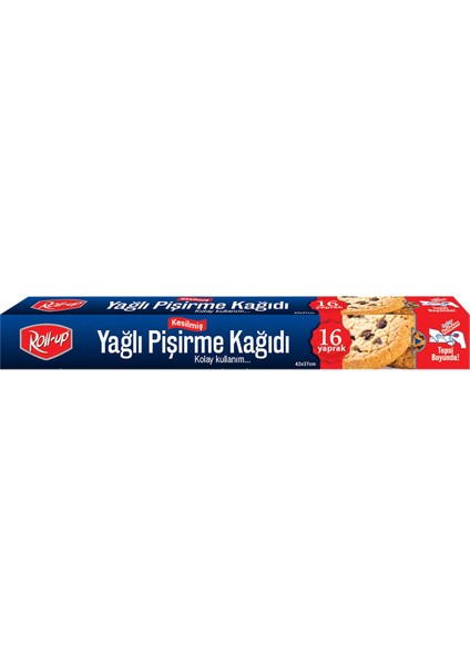 Kesilmiş Pişirme Kağıdı Koli 37cm x 42cm 16 Yaprak 24 Adet