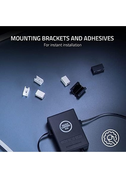 Chroma Işık Şeridi Uzatma Seti - Daha Bireysel Aydınlatma Için Adreslenebilir Rgb Işık Şeritleri (1x 100 Cm+2x 50 cm Uzunluğunda LED Aydınlatma Şeritleri) fiyatları