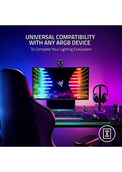 Chroma Işık Şeridi Uzatma Seti - Daha Bireysel Aydınlatma Için Adreslenebilir Rgb Işık Şeritleri (1x 100 Cm+2x 50 cm Uzunluğunda LED Aydınlatma Şeritleri) modelleri