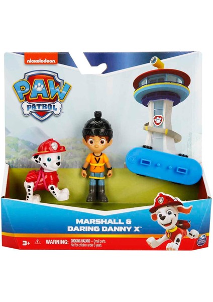 Yavru Kahraman Figür Seti - Marshall ve Daring Danny x