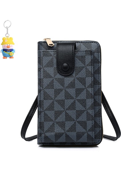 Büyük Kapasiteli Cep Telefonu Çantası Kadınlar Tek Omuz Crossbody Çantası Başlangıç Mini Küçük Çanta Basit (Yurt Dışından)