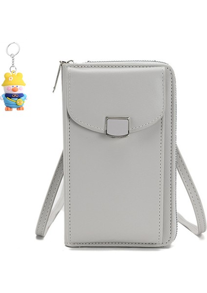 Kadın Cep Telefonu Çantası Omuz Crossbody Çantası Basit Kadın Çantası Dikey Cüzdan (Yurt Dışından)