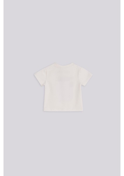 Bg Store Erkek Bebek Ekru Tshirt
