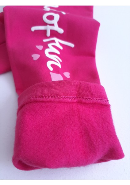 Kız Çocuk Baskılı Yazılı Tayt Pantolon fırsatları