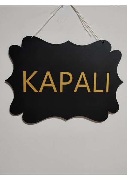 Açık Kapalı Çift Yönlü Yönlendirme Levhası