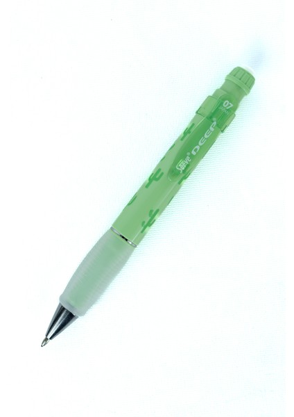 Ottoland Serve Deep Kırtasiye Versatil Mekanik Kurşun Kalem 4'lü 0.7 mm Dolphin Çiçek Serisi Yumuşak Uçlu