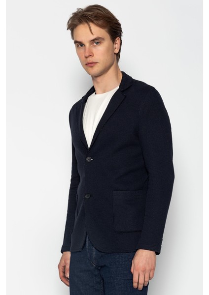 Erkek Düğmeli Cepli Rahat Klasik Ceket modelleri