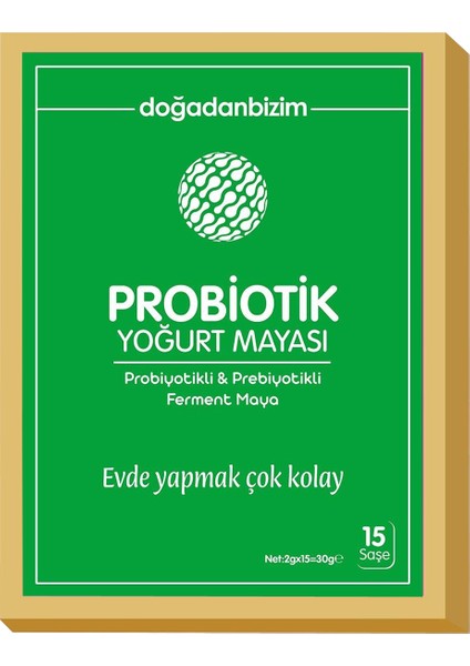 Probiotik Yoğurt Mayası 15 Saşe