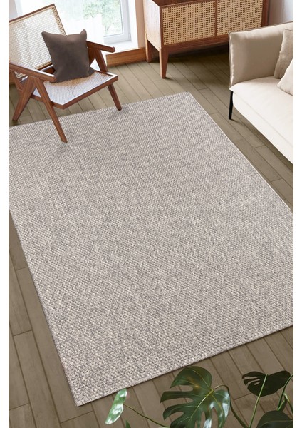 Doku DH003 Gri Hav Toz Vermez Salon Mutfak Koridor Oturma Odası Yolluk Dokuma Kilim