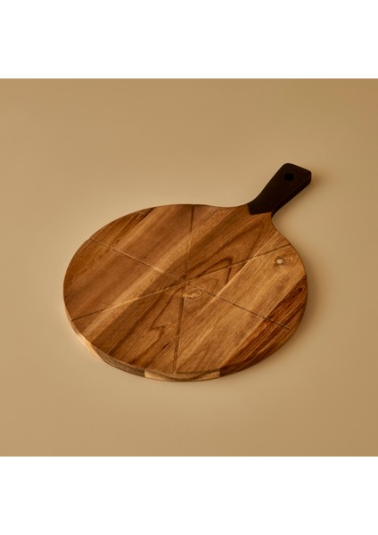 Slice Pizza Sunum Seti Naturel (42X30 Cm)