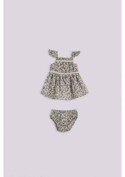 Bg Store Kız Bebek Desenli Elbise