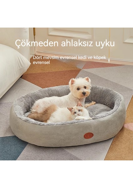 Köpek Kulübesi Dört Mevsim Köpek Paspasıkışsıcak Küçük ve Orta Ölçekli Köpek Yatağı (Yurt Dışından)