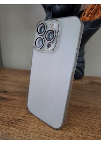 iPhone 15 Pro Uyumlu Tam Kamera Lens Korumalı Ekstra İnce Esnek Mat Lüks Kılıf modelleri