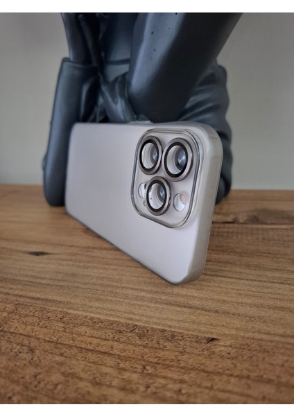 iPhone 15 Pro Uyumlu Tam Kamera Lens Korumalı Ekstra İnce Esnek Mat Lüks Kılıf fırsatları