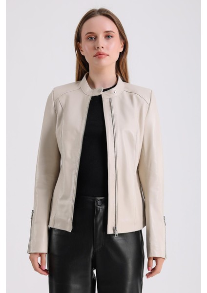 Marilyn Kadın Deri Ceket