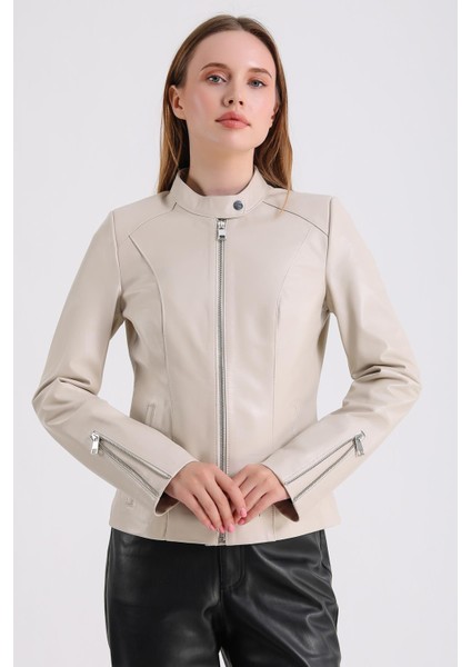 Marilyn Kadın Deri Ceket modelleri