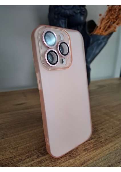 iPhone 15 Pro Uyumlu Tam Kamera Lens Korumalı Ekstra İnce Esnek Mat Lüks Kılıf fiyatları