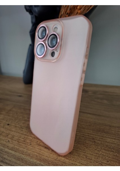 iPhone 15 Pro Uyumlu Tam Kamera Lens Korumalı Ekstra İnce Esnek Mat Lüks Kılıf modelleri
