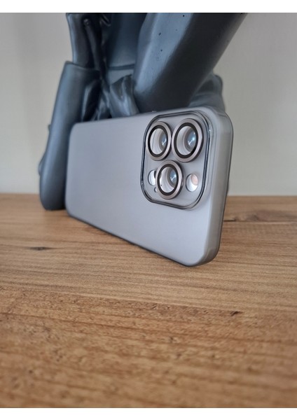 iPhone 15 Pro Uyumlu Tam Kamera Lens Korumalı Ekstra İnce Esnek Mat Lüks Kılıf fırsatları