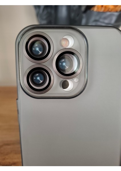 iPhone 15 Pro Uyumlu Tam Kamera Lens Korumalı Ekstra İnce Esnek Mat Lüks Kılıf indirimleri