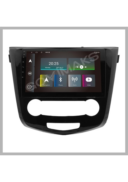 Nıssan Qashqai Manuel 2014-2021 4 GB Ram 64 GB Hafıza Androıd Multımedıa Teyp
