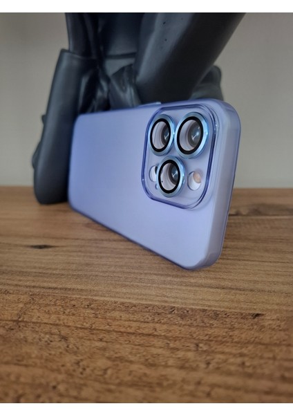iPhone 15 Pro Uyumlu Tam Kamera Lens Korumalı Ekstra İnce Esnek Mat Lüks Kılıf fırsatları