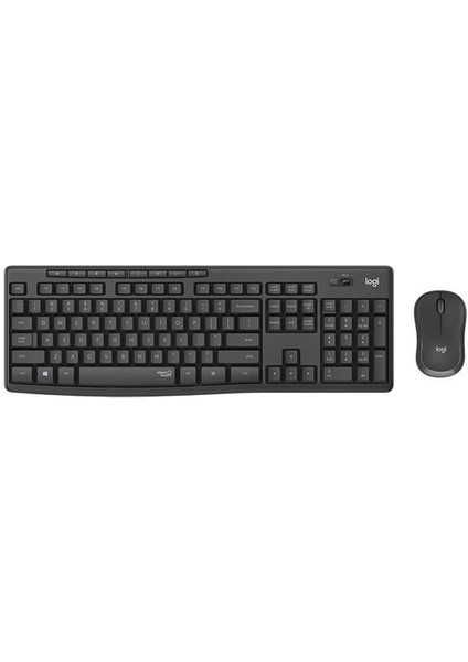 MK295 Q Tr Si̇yah Kablosuz Kye+Mouse Set