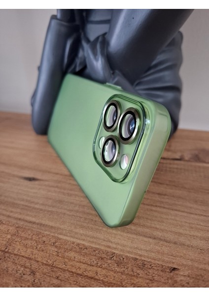 iPhone 15 Pro Uyumlu Tam Kamera Lens Korumalı Ekstra İnce Esnek Mat Lüks Kılıf fırsatları
