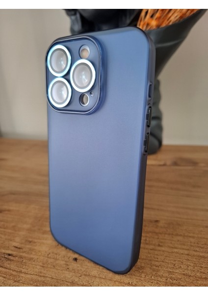 iPhone 15 Pro Uyumlu Tam Kamera Lens Korumalı Ekstra İnce Esnek Mat Lüks Kılıf modelleri