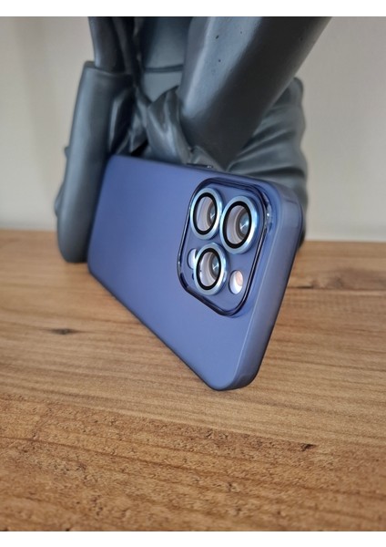 iPhone 15 Pro Uyumlu Tam Kamera Lens Korumalı Ekstra İnce Esnek Mat Lüks Kılıf fırsatları