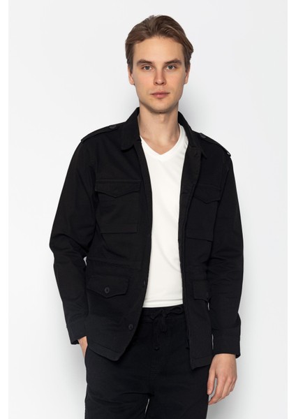 Erkek Parça Boya %100 Pamuk Kumaşdan Spor Safari Ceket