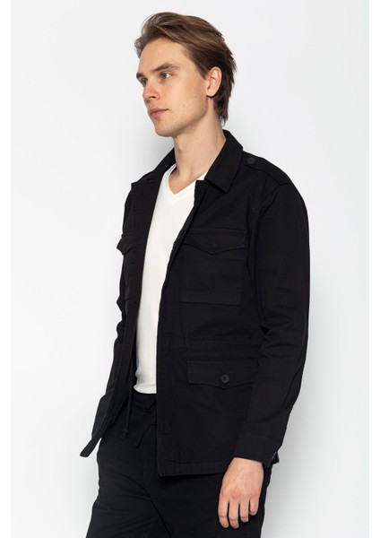 Erkek Parça Boya %100 Pamuk Kumaşdan Spor Safari Ceket fırsatları