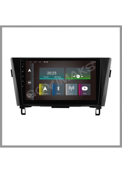 Nıssan X-Trail 2014-2020 4 GB Ram 64 GB Hafıza Androıd Multımedıa Teyp