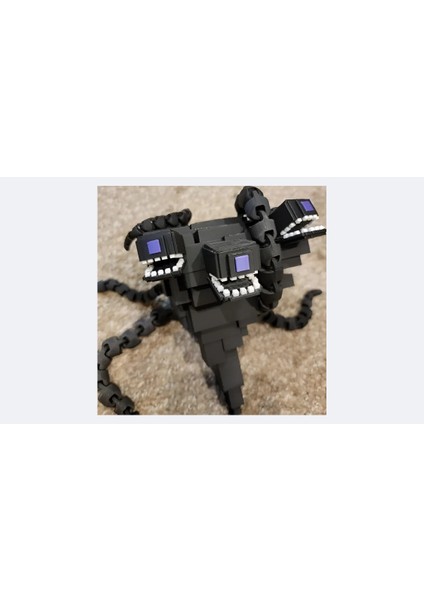 Modellio3D Minecraft Wither Storm Figürü
