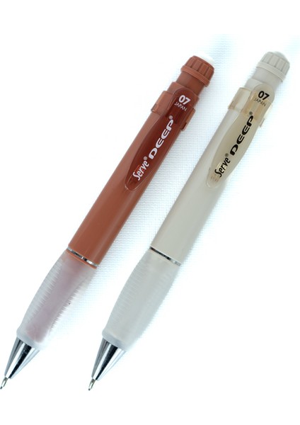 Kırtasiye Versatil Mekanik Kurşun Kalem 2'li 0.7 mm Seramik Serisi Yumuşak Uçlu Ergonomik fırsatları