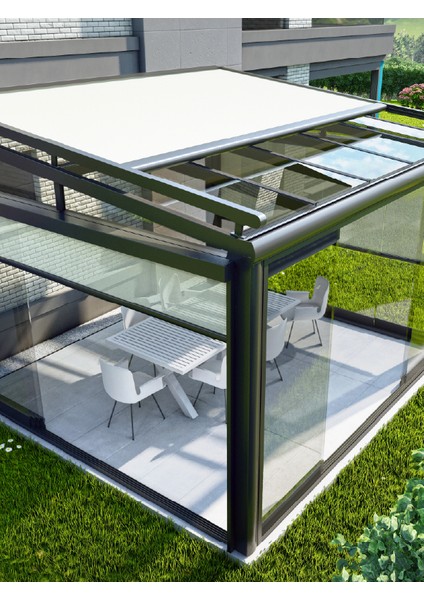 Siparişe Özel Üretim | Flora Shading | Tavan Zip Perde