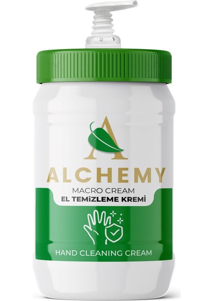 Macro Cream Granüllü El Temizleme Kremi 3 kg(Pompalı)