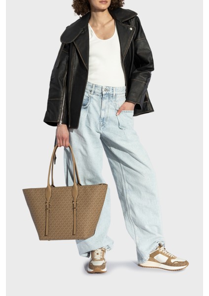 Logolu Kalın Taban Sneaker Ayakkabı 43F1THFS2B293 Bayan Ayakkabı 43F1THFS2B 293 modelleri