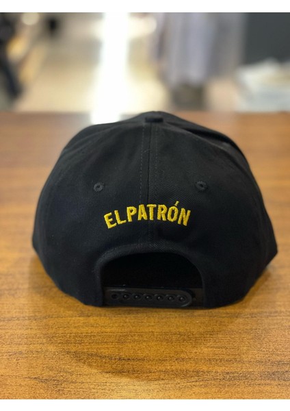 El Patron Hiphop Snapback Rapper Basket Siyah Unisex Cap Şapka