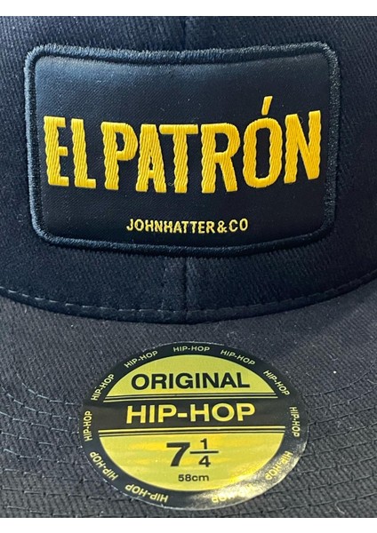 El Patron Hiphop Snapback Rapper Basket Siyah Unisex Cap Şapka