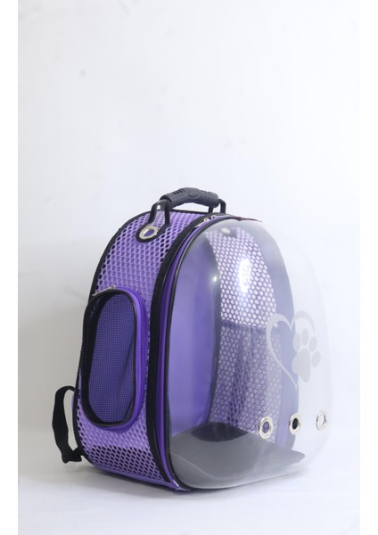 Nexus Astronot Model Kedi Köpek Taşıma Çantaları - Mor