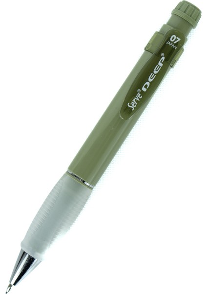 Ottoland Serve Deep Kırtasiye Versatil Mekanik Kurşun Kalem 2'li 0.7 mm Seramik Serisi Yumuşak Uçlu Ergonomik