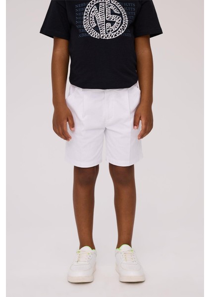 Bg Store Erkek Çocuk Beyaz Şort fiyatları