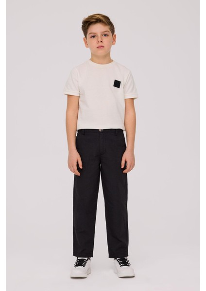 Bg Store Erkek Çocuk Siyah Pantolon